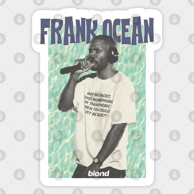 Frank Ocean Blond Sticker by gwpxstore